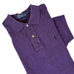 Polo by Ralph Lauren‎ Men's Purple Short-Sleeve Polo Shirt Size L Preppy Retro